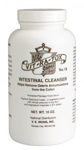 Image of VITRATOX #19 Intestinal Cleanser for Daily Maintenance and Detoxification